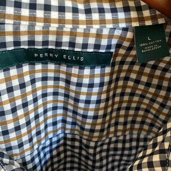 Men’s Perry Ellis Shirt Large - Picture 4 of 4